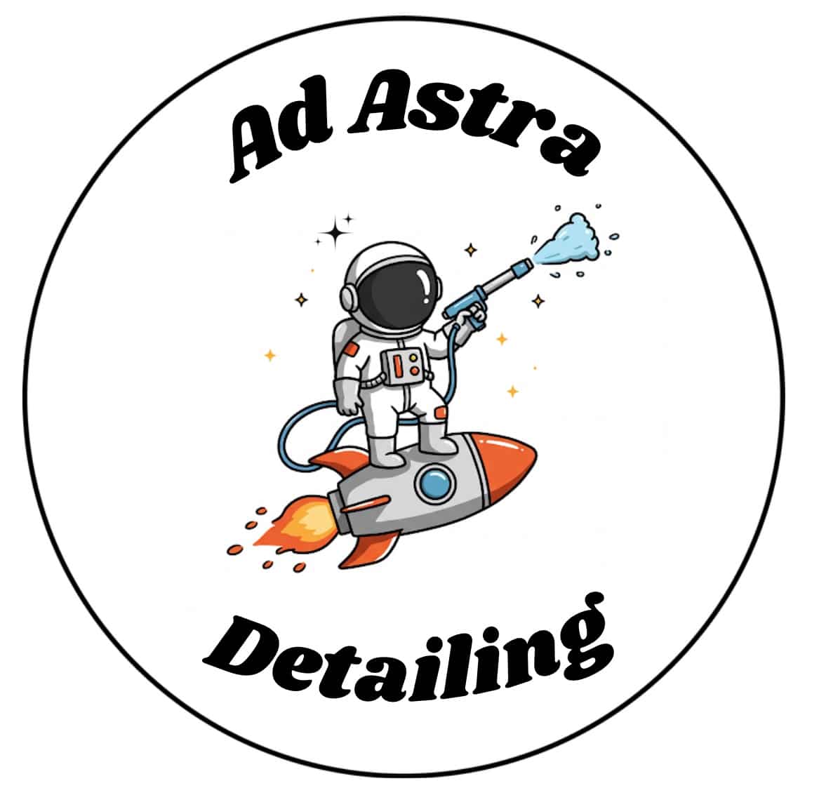 Ad Astra Detailing Logo